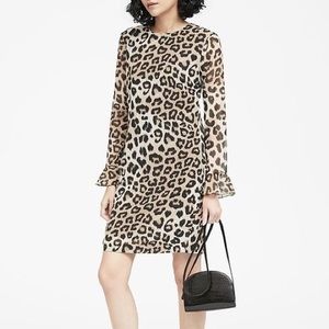 Banana Republic Leopard / Animal Print Dress